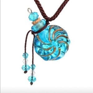 California glass cork pendant